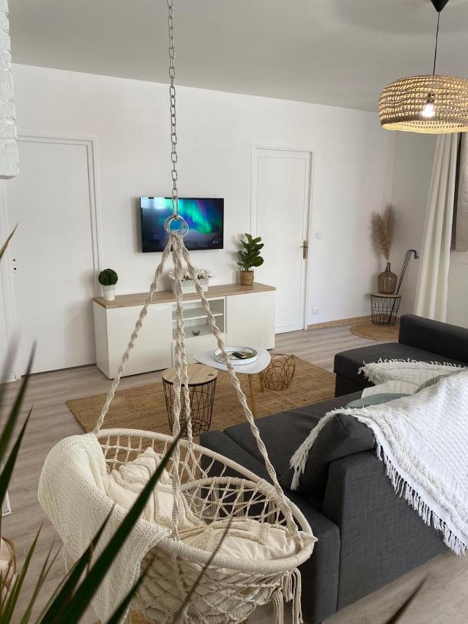 Garden Spa-Hyper Centre Avec Cour-Calme-Sauna-Hamam Apartment Troyes Exterior foto